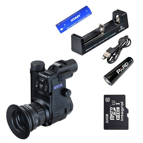 Camera NightVision Clip-On PARD NV007SP 850 smart kit cu pachet extra baterii +card SD micro 32GB