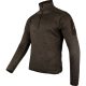 Fleece Jack Pyke Melange Quarter Zip, maro cu pete, mărimea XL