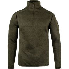   Fleece Jack Pyke Melange Quarter Zip, verde cu pete, mărimea S