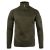 Bluza trixot Fleece Jack Pyke Melange Quarter Zip, verde cu pete, mărimea 2XL