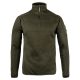Bluza trixot Fleece Jack Pyke Melange Quarter Zip, verde cu pete, mărimea 2XL