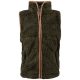 Vestă Jack Pyke Junior Sherpa Fleece, culoare oliv închis, mărimea XS