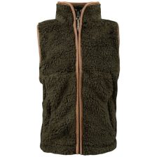 Vestă Jack Pyke Junior Sherpa Fleece, culoare oliv închis, mărimea XXXS   Vestă Jack Pyke Junior Sherpa Fleece, culoare oliv închis, mărimea XXXS