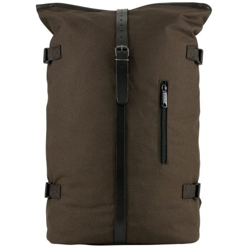 Rucsac Jack Pyke din pânză cu clapetă pliată, maro