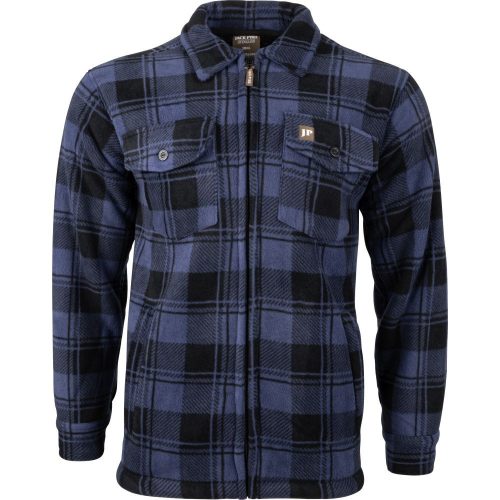Cămașă Jack Pyke Tundra, bleumarin cu carouri, mărimea XXL