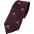 Cravata de vanatoare Jack Pyke cu fazan – Shooting Tie Pheasant culoare rosu-vin